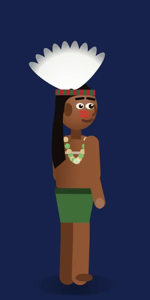 Ilustração de caboclos