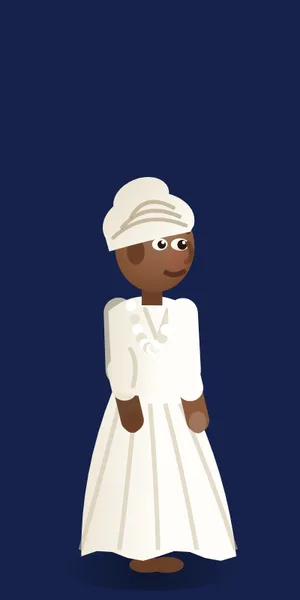 Você, vestido de branco